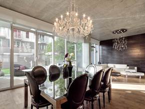 Modelli di lampadario moderno