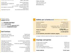 Leggere la bolletta elettrica