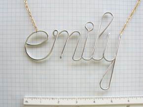 Collana con nome