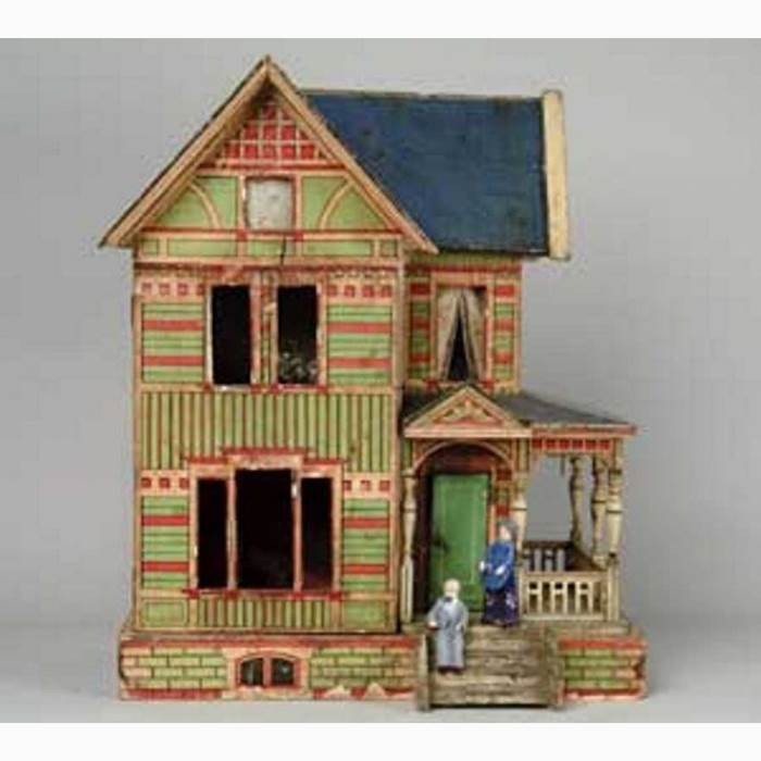 casa delle bambole di carta
