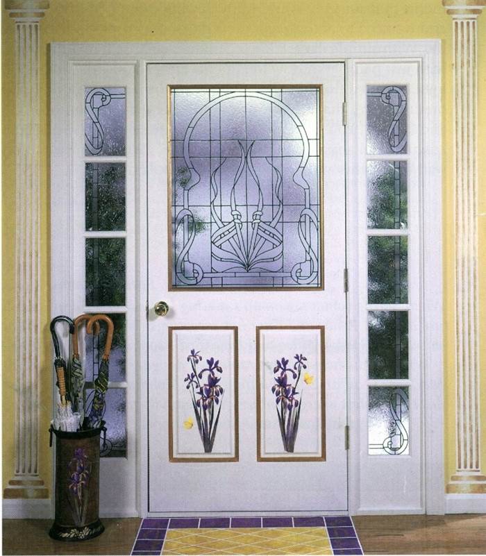 Vetro decorato