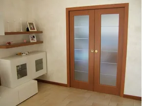 Vetro satinato sabbiato