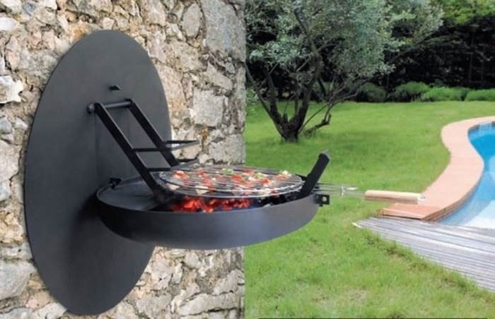 barbecue a muro 