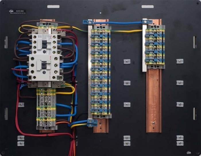 Quadro di distribuzione elettrica