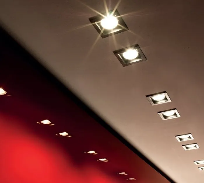 Illuminazione di interni con faretti led a incasso