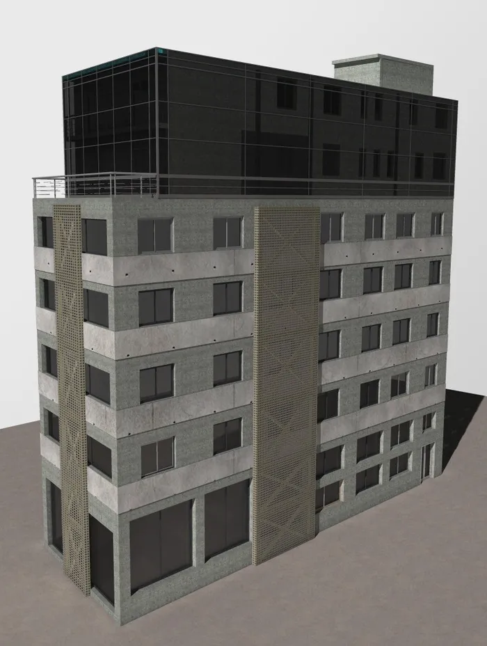 Un modello di edificio antisismico