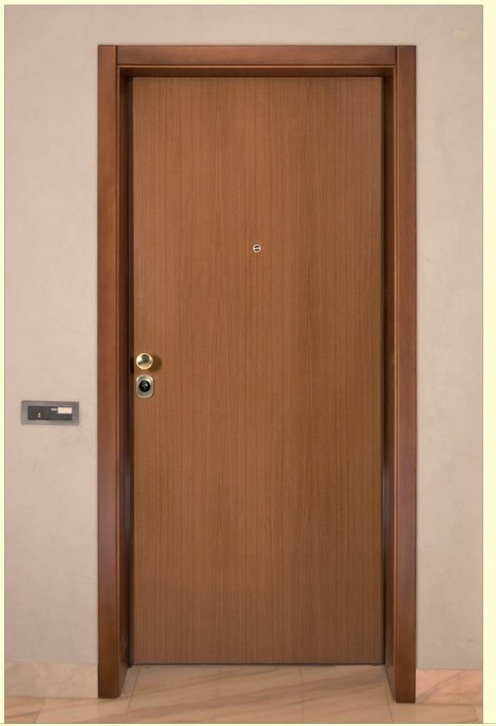 Un esempio di porta ben curata