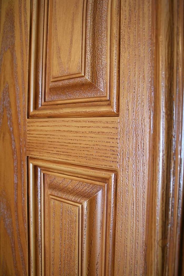 Particolare del pannello di una porta