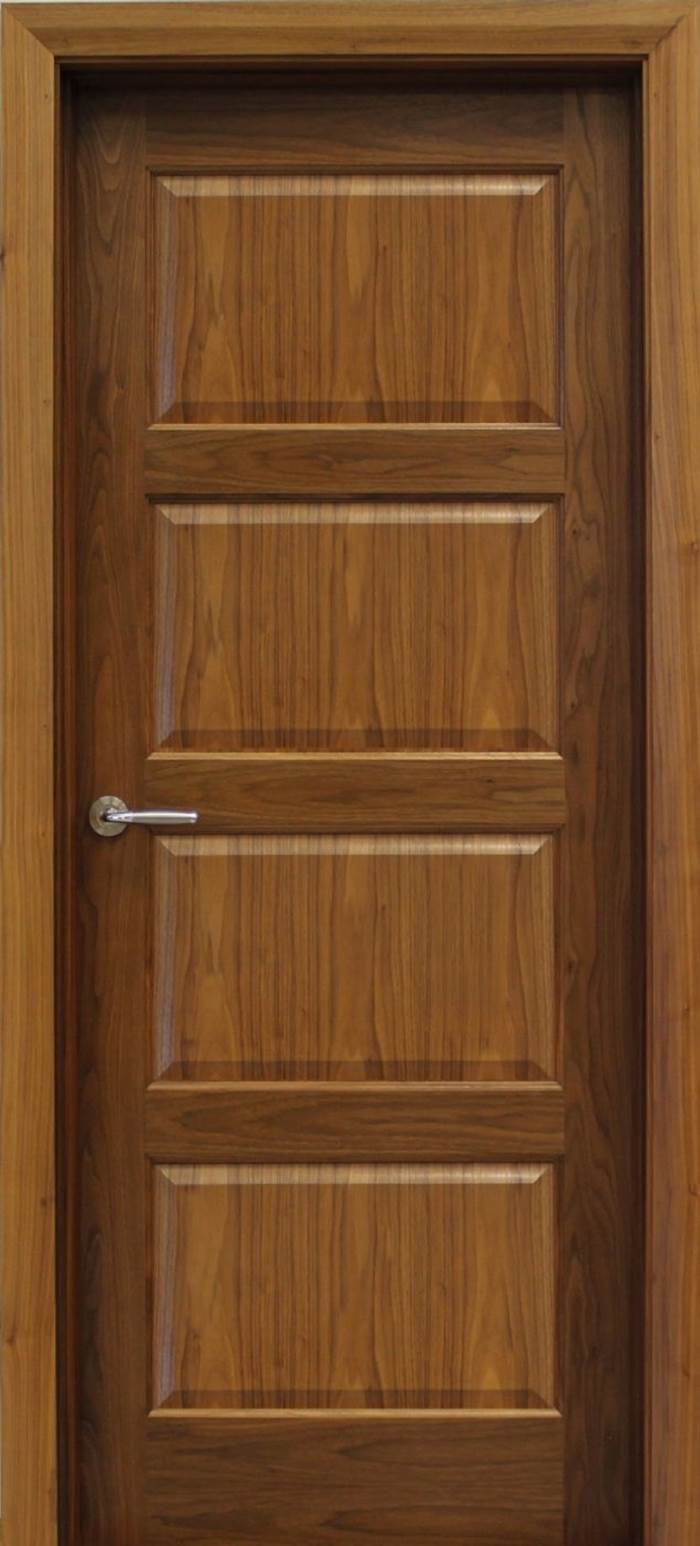 porta di legno in noce