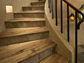 Scale in legno per interni
