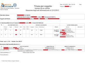 Come leggere una visura catastale