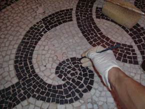 Modelli di pavimento a mosaico
