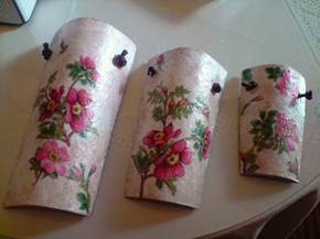 Realizzare tegole decoupage