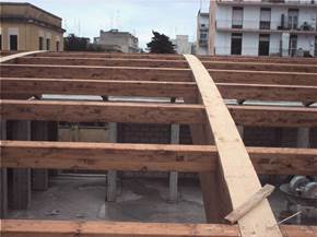 Modelli di coperture in legno lamellare
