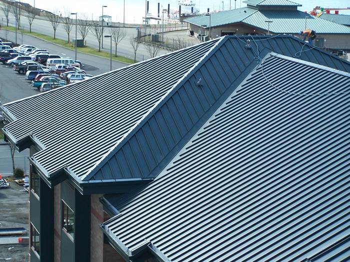 Copertura metallica in alluminio