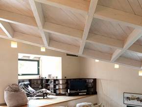 Soppalco in legno lamellare