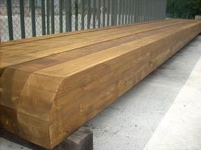 Sezioni travi in legno
