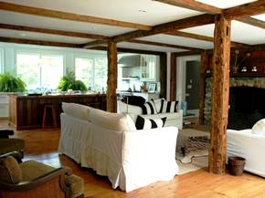 Travi in finto legno