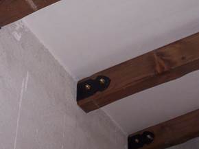 Travi in legno per interni
