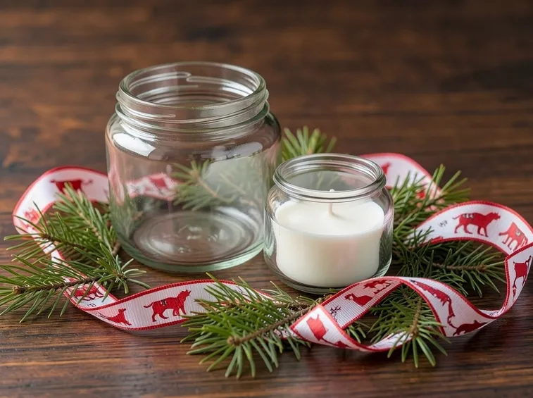 barattoli per candele natale