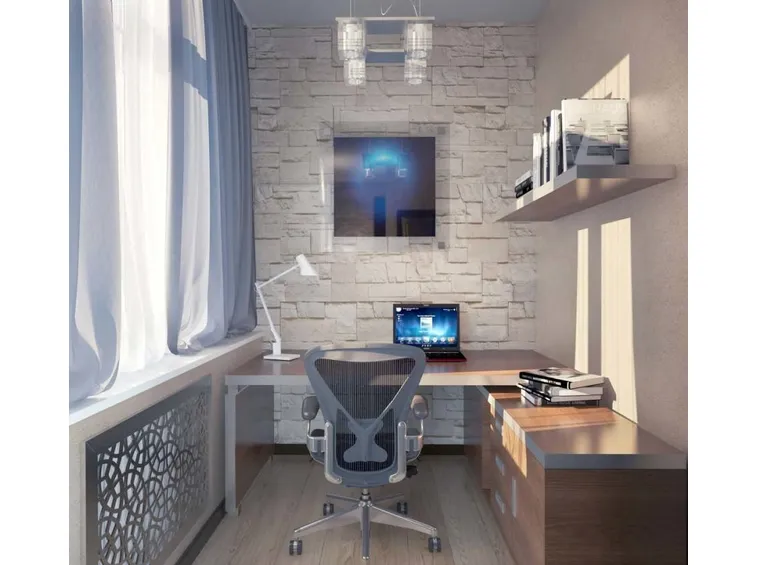 Ufficio in stile moderno-futuristico
