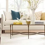 Esempio di una stanza decorata con componenti d'arredo shabby chic