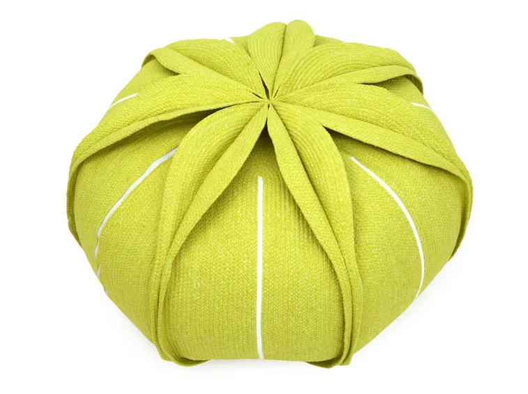 Pouf in tessuto tecnologico