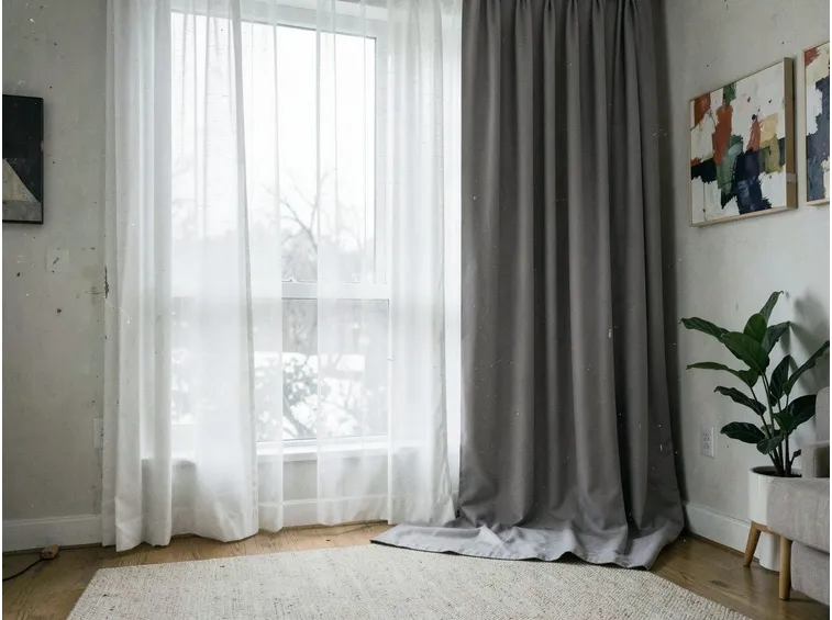 Tende d'inverno: come usarle come schermo contro il freddo