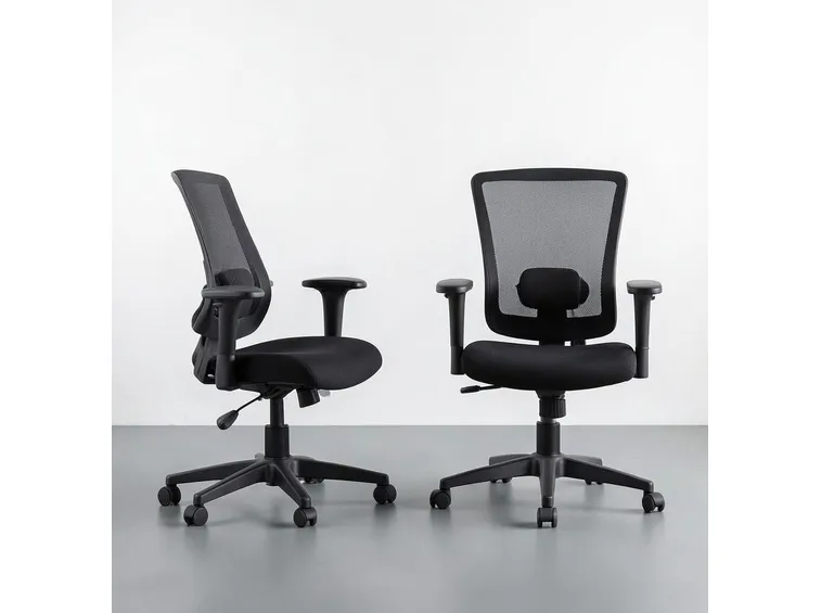 Una sedia ergonomica