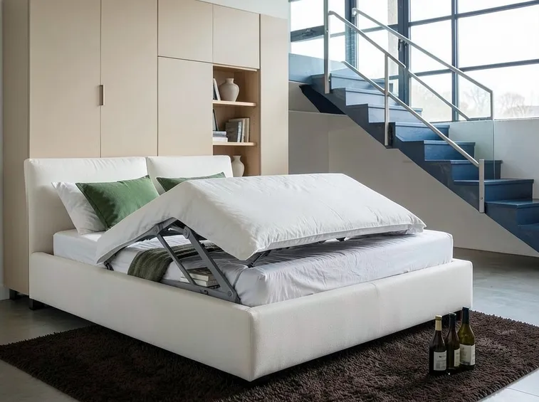 Stanza con letto a scomparsa