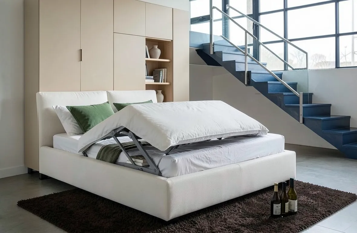 Stanza con letto a scomparsa