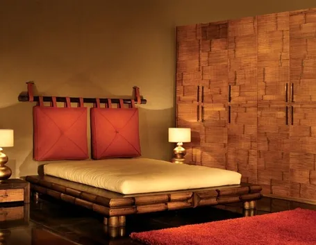 camera da letto stile Africa