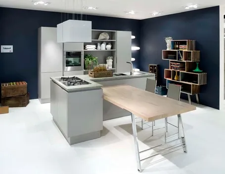 Cucina a penisola e progettazione impianti