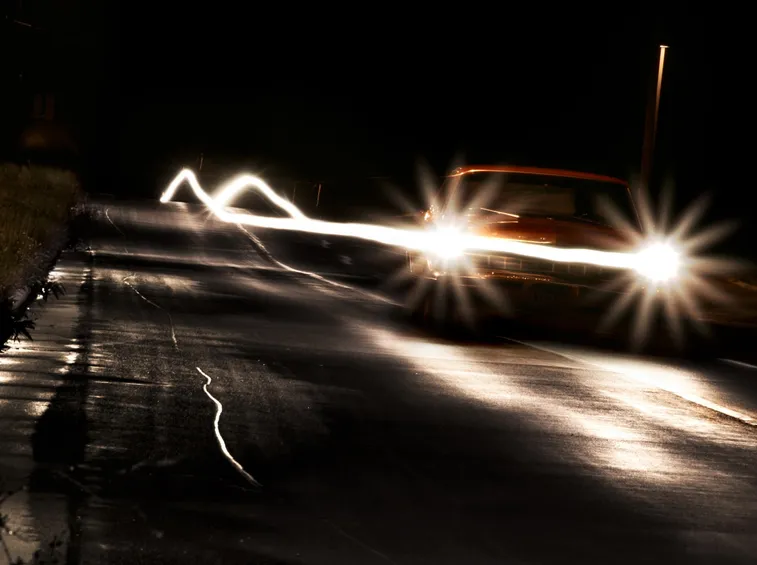 Luci auto notte