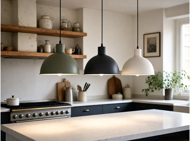 Un modello di lampadario da cucina molto semplice ed economico