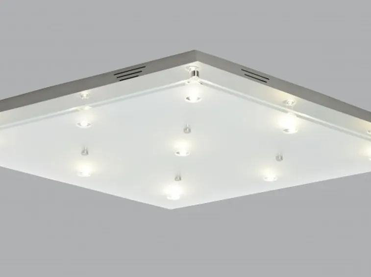Modello di plafoniera a led composita