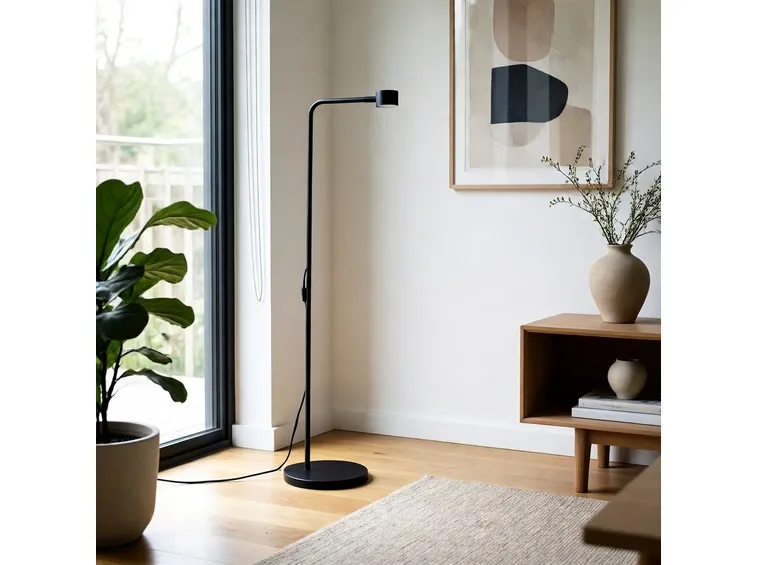 Modello base di lampada da terra