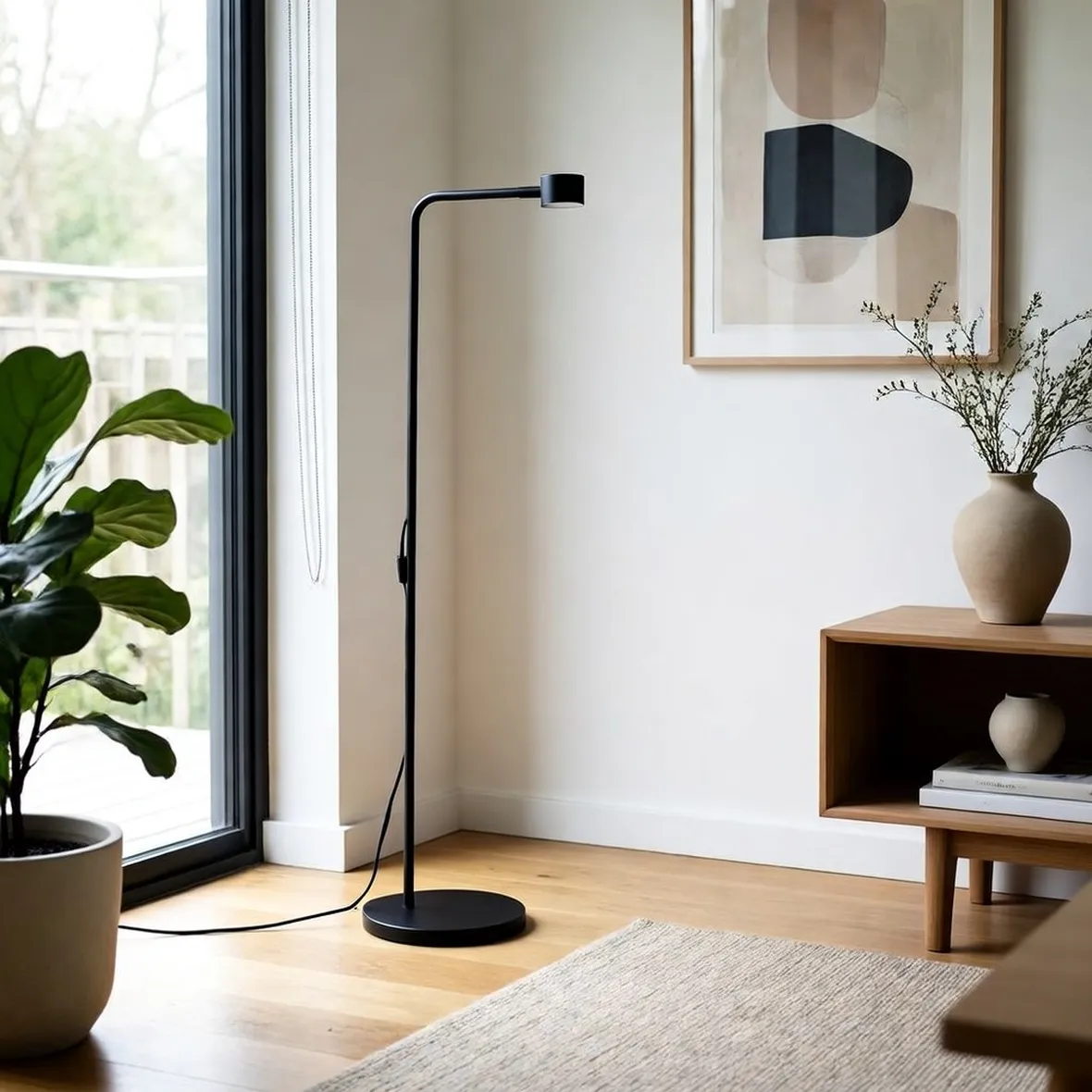 Modello base di lampada da terra