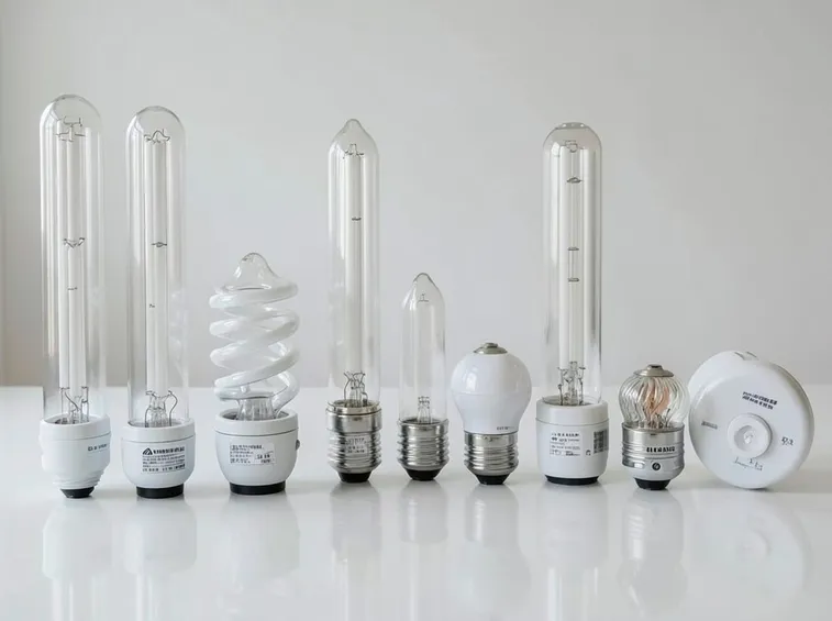 lampade a fluorescenza di diverse forme
