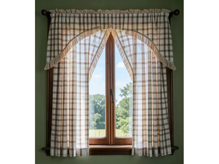 Tenda sulla campagna  Fonte foto ( http://www.curtainsale.eu )