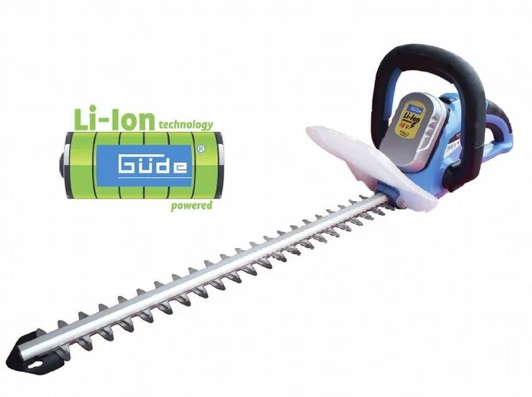 Un tagliasiepi a batteria