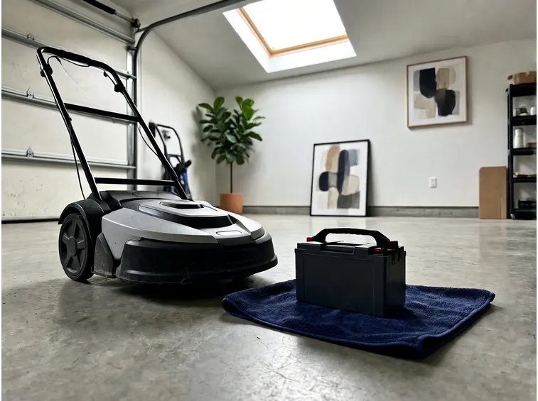 Batteria e robot tagliaerba: come proteggerli dal freddo