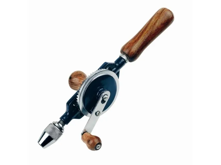 Trapano a manovella per legno