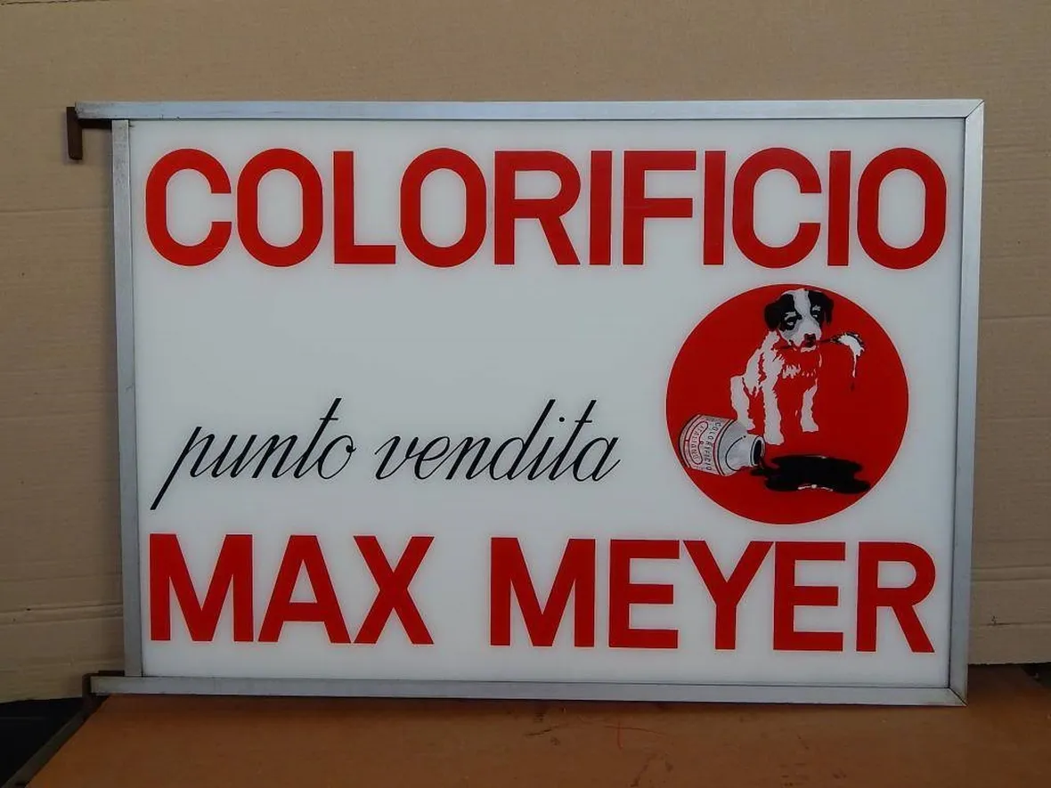 Un'insegna d'epoca max Meyer