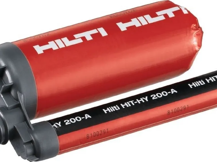 Tasselli chimici Hilti.