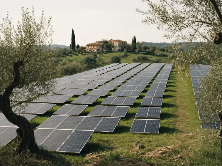 pannelli solari azienda agricola