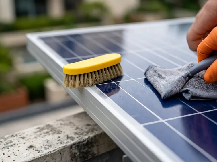 pulizia dei pannelli fotovoltaici