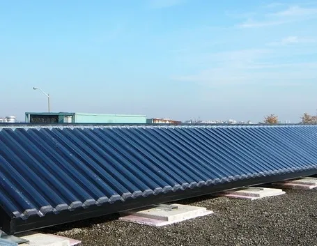 riscaldamento solare per tetto