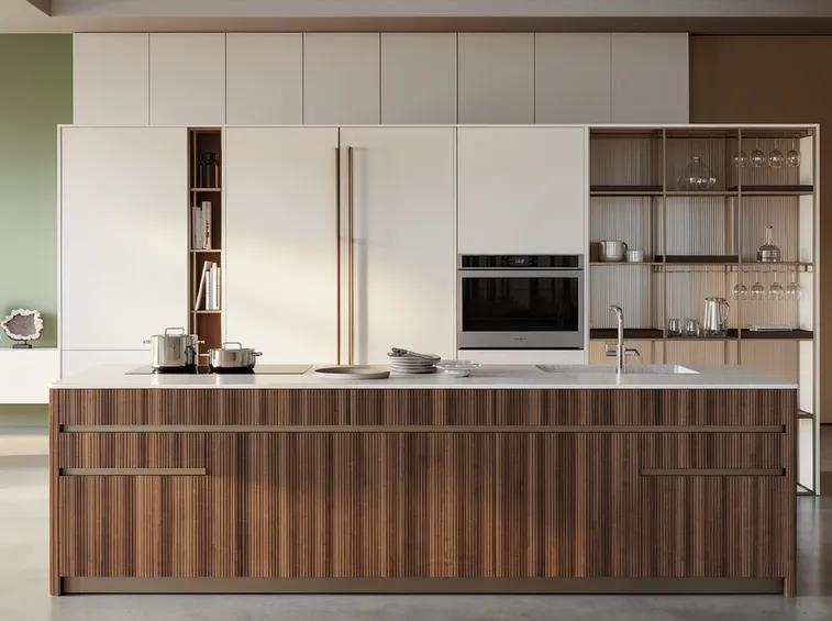 Perché conviene sbrinare il freezer prima di Natale (foto Congelatore Veneta Cucine Iconica 08)