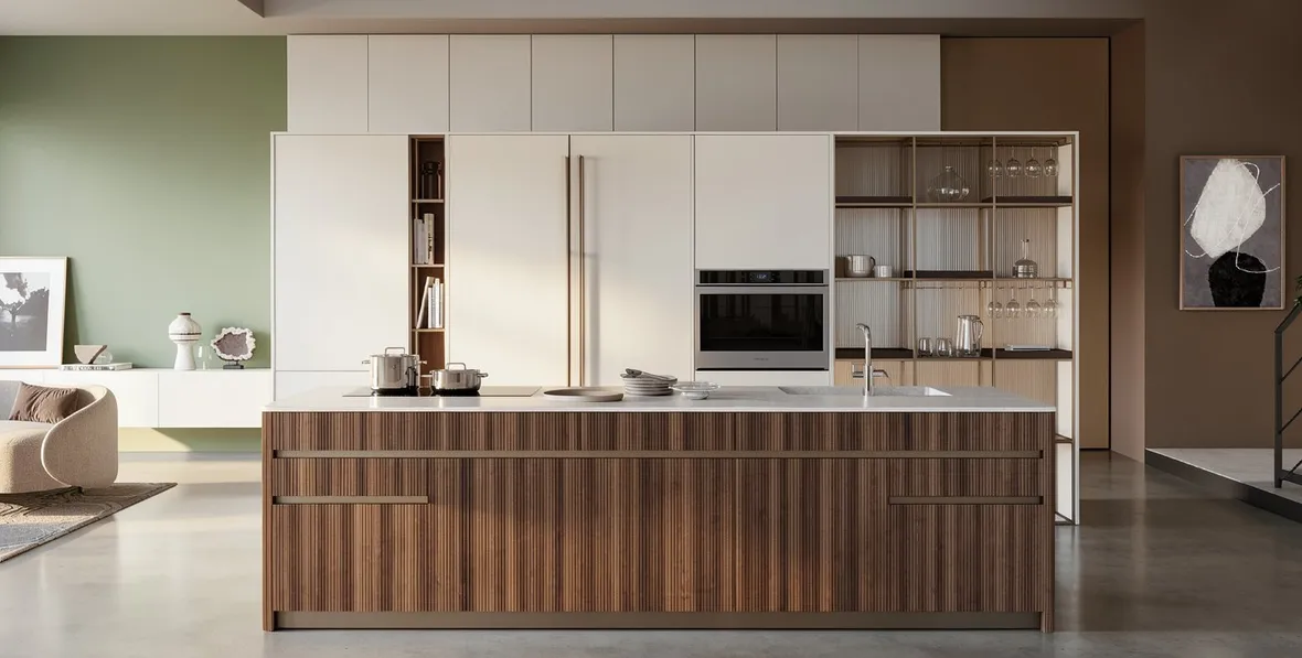 Perché conviene sbrinare il freezer prima di Natale (foto Congelatore Veneta Cucine Iconica 08)